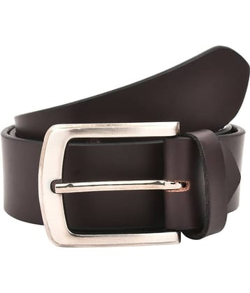 Creature - Brown Leather Men's Casual Belt ( Pack of 1 )