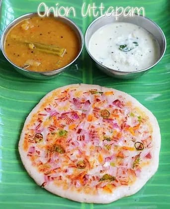 Onion Uttapam