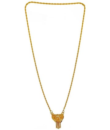 Shankhraj Mall beautiful alloy material pendal mangalsutra with chain-100133