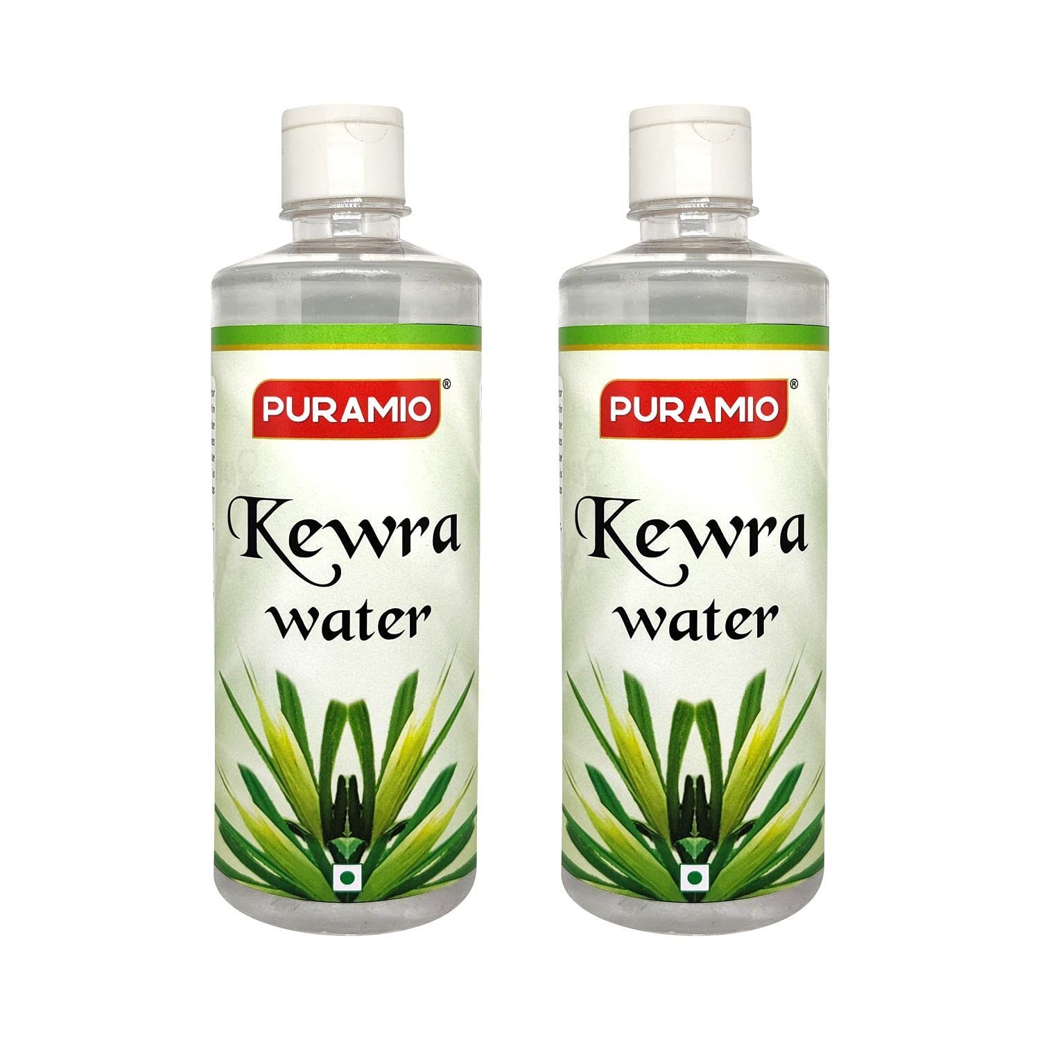 Puramio Kewra (Pandanus) Water For Biryani And Mughlai Dishes, 500 ml Each - Pack of 2