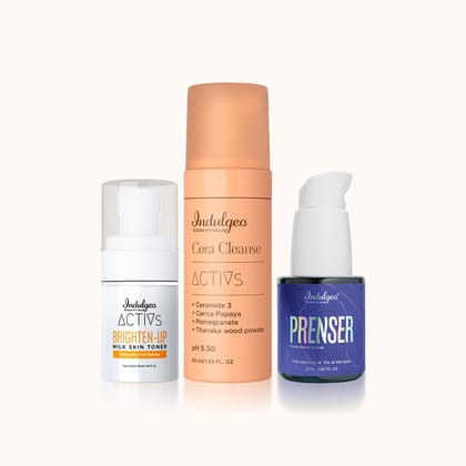 MINI Deep Cleanse & Repair Combo - Prenser + Face Wash + Milk Toner-All Skin Types