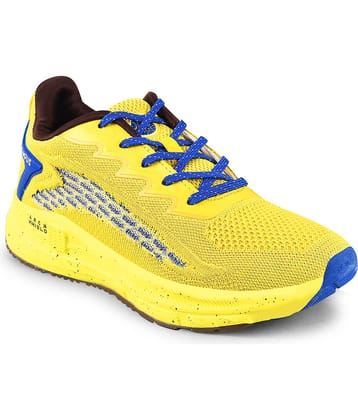 Campus - CAMP ALFRED Yellow Men's Sports Running Shoes