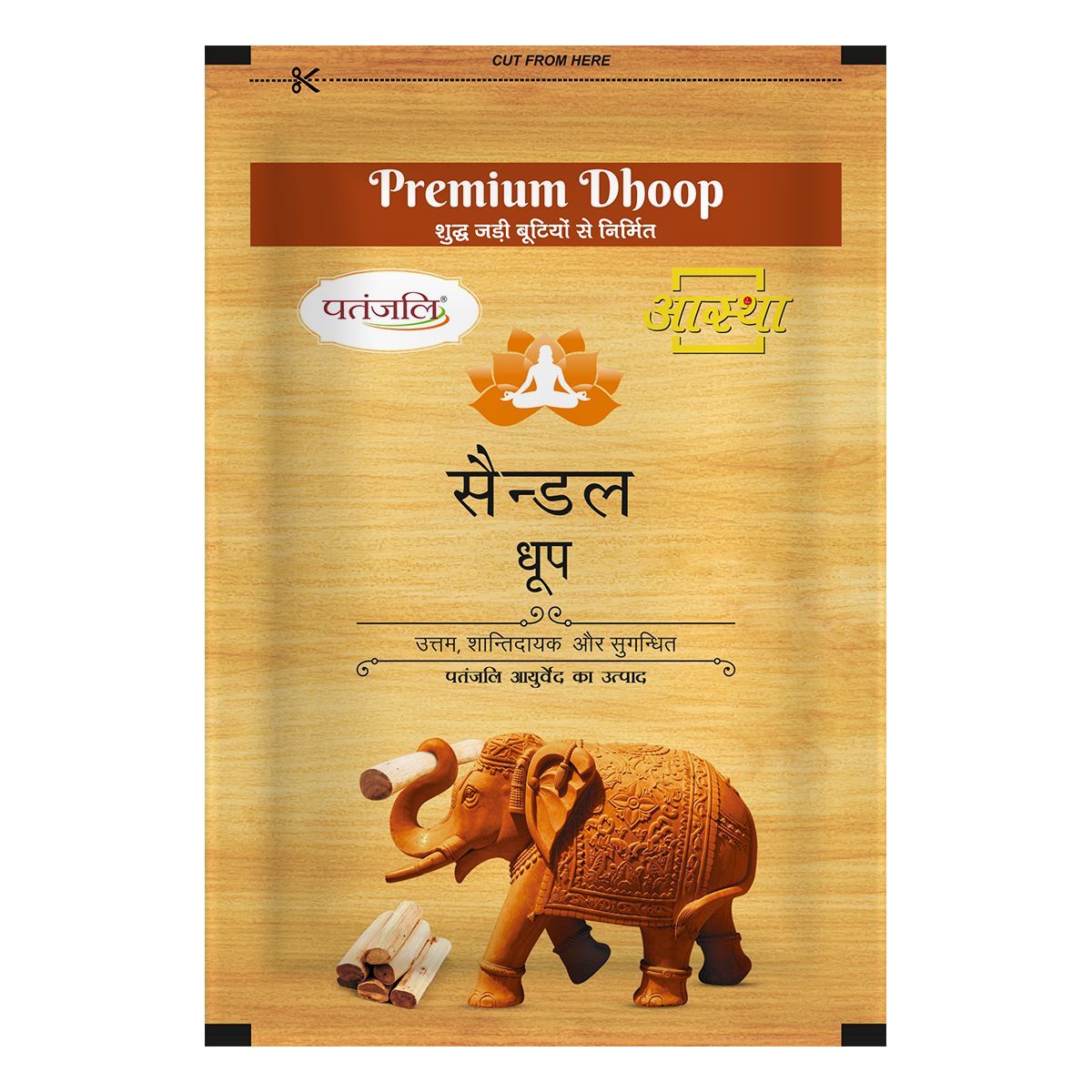 AASTHA SANDAL DHOOP 20N