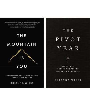 Brianna Wiest 2 Books Set: Mountain Is You & Pivot Year (English, Paperback)