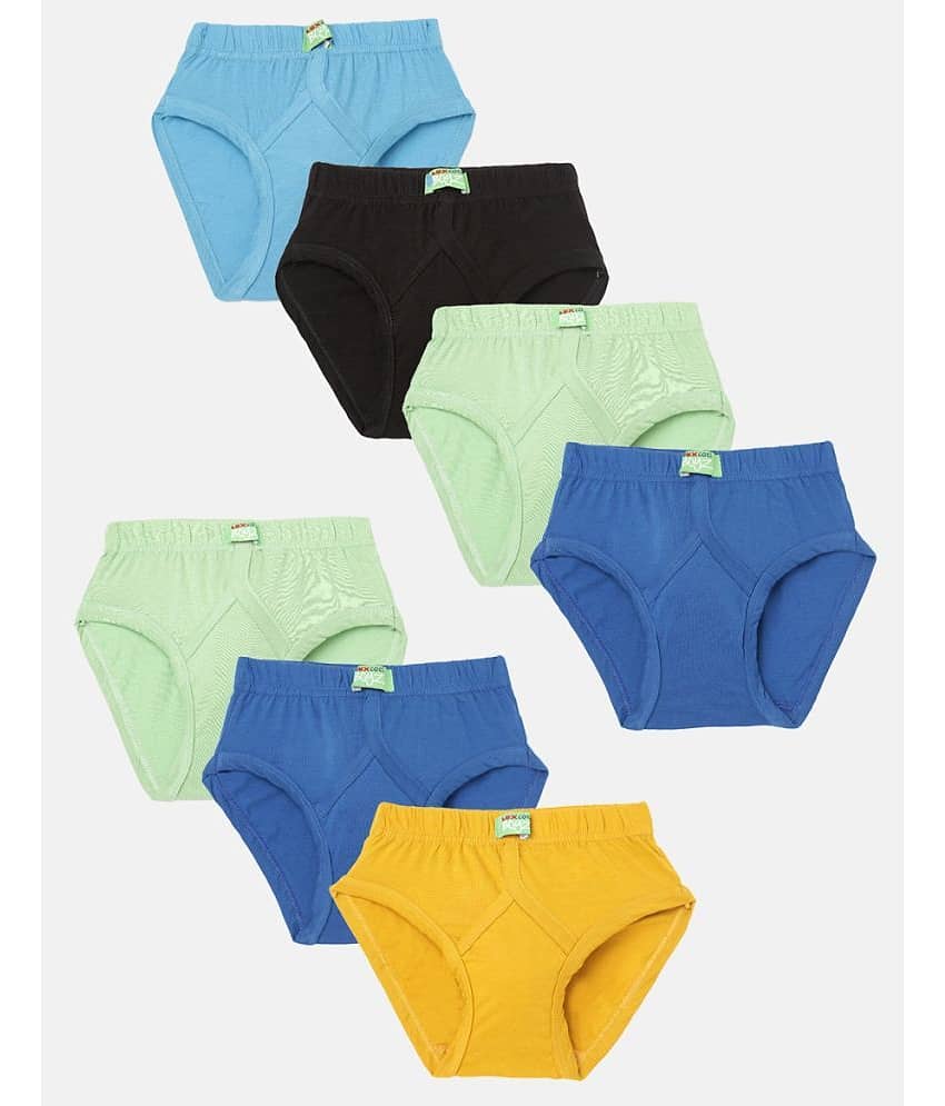 Lux Cozi Pack of 7 Boys Cotton Briefs ( Multicolor )