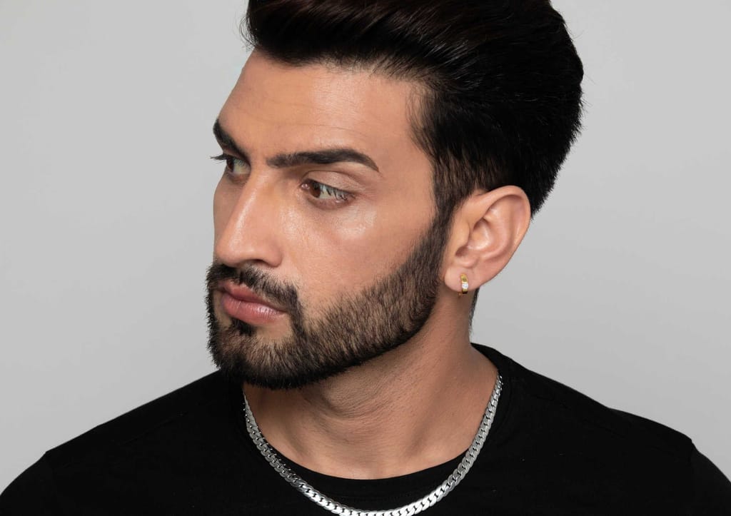 Round Solitaire Bali For Men (1 Pc Only)