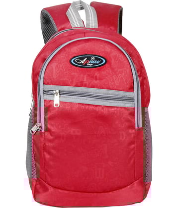 Apnav - Red Polyester Backpack For Kids