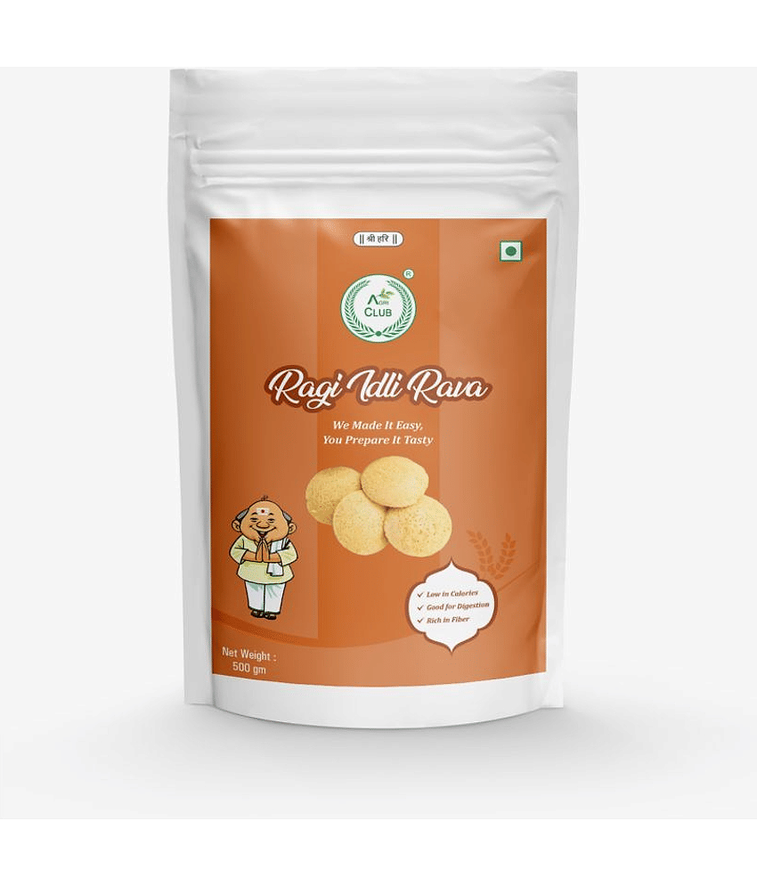 AGRI CLUB Ragi Idli Rava 400 gm