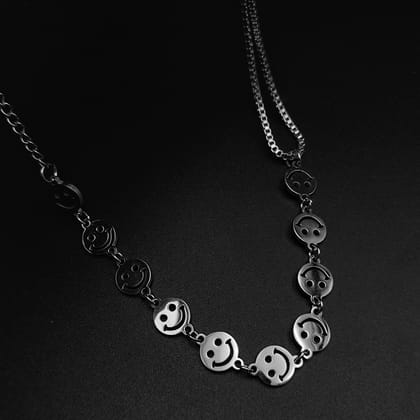 E-Smile Layered Necklace
