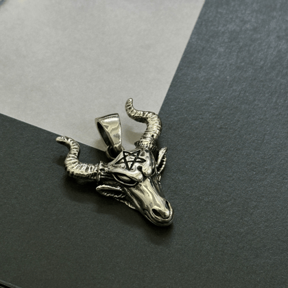 Goat Silver 925 Men's Pendant