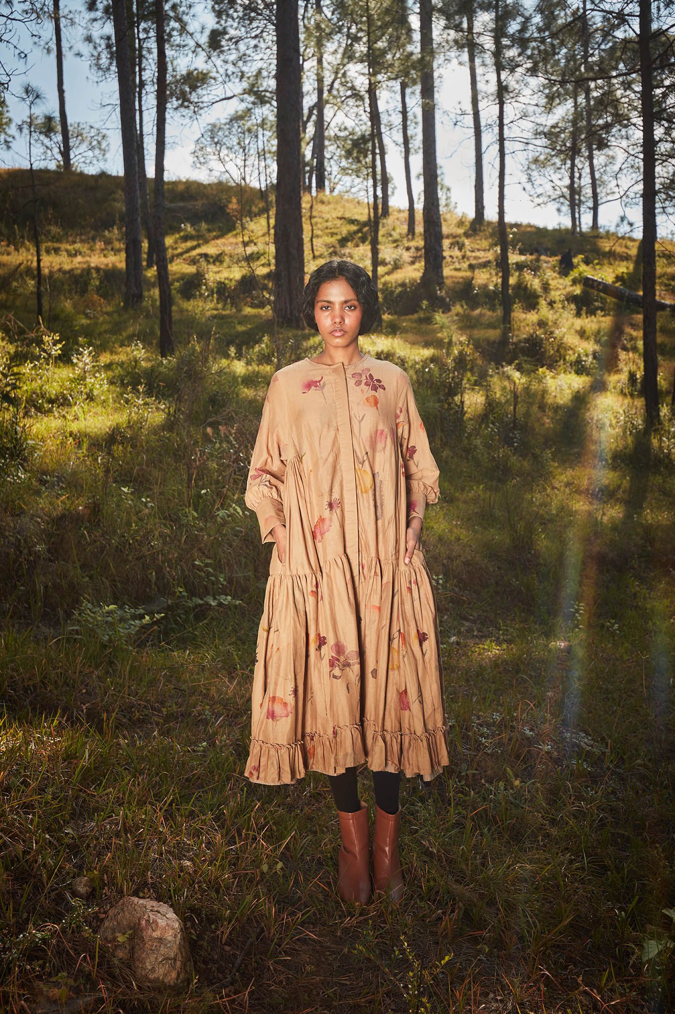 Clay Drift Dress-XS