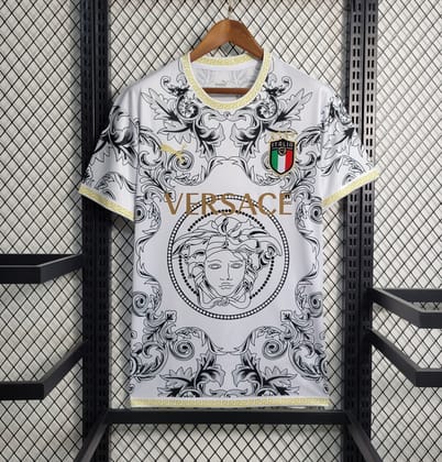 Italy x Versace White Limited Edition Jersey-S