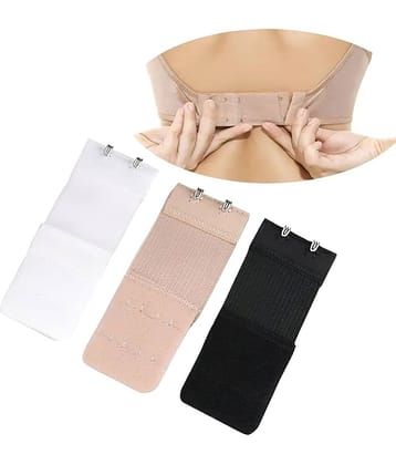 dust n shine Pack of 3 Cotton Blend Non Padded Everyday Bra For Women ( Multicolor )