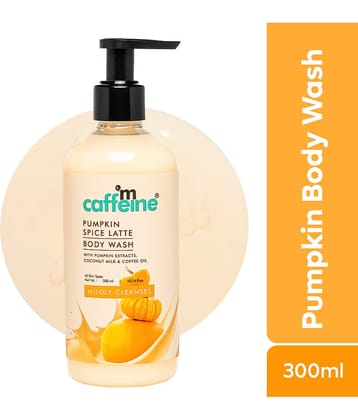mCaffeine Pumpkin Spice Latte Body Wash 300ml (Pack of 1)