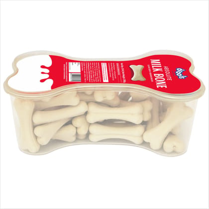 Drools Absolute Milk Bone Jar, Dog Treats - 20 Pieces (300 g)