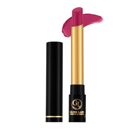 GLOSS LABS Non Tranfer Lipstick Long Stay & Smooth,Waterproof and Stay upto 15 hrs, Glossy Finish - (Color no 15) Berry Pink