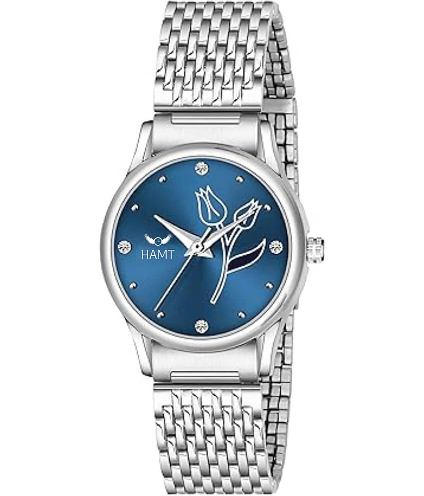 HAMT Silver Stainless Steel Analog Womens Watch