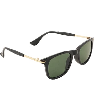 Bayberry Black Square Sunglasses ( Pack of 1 )