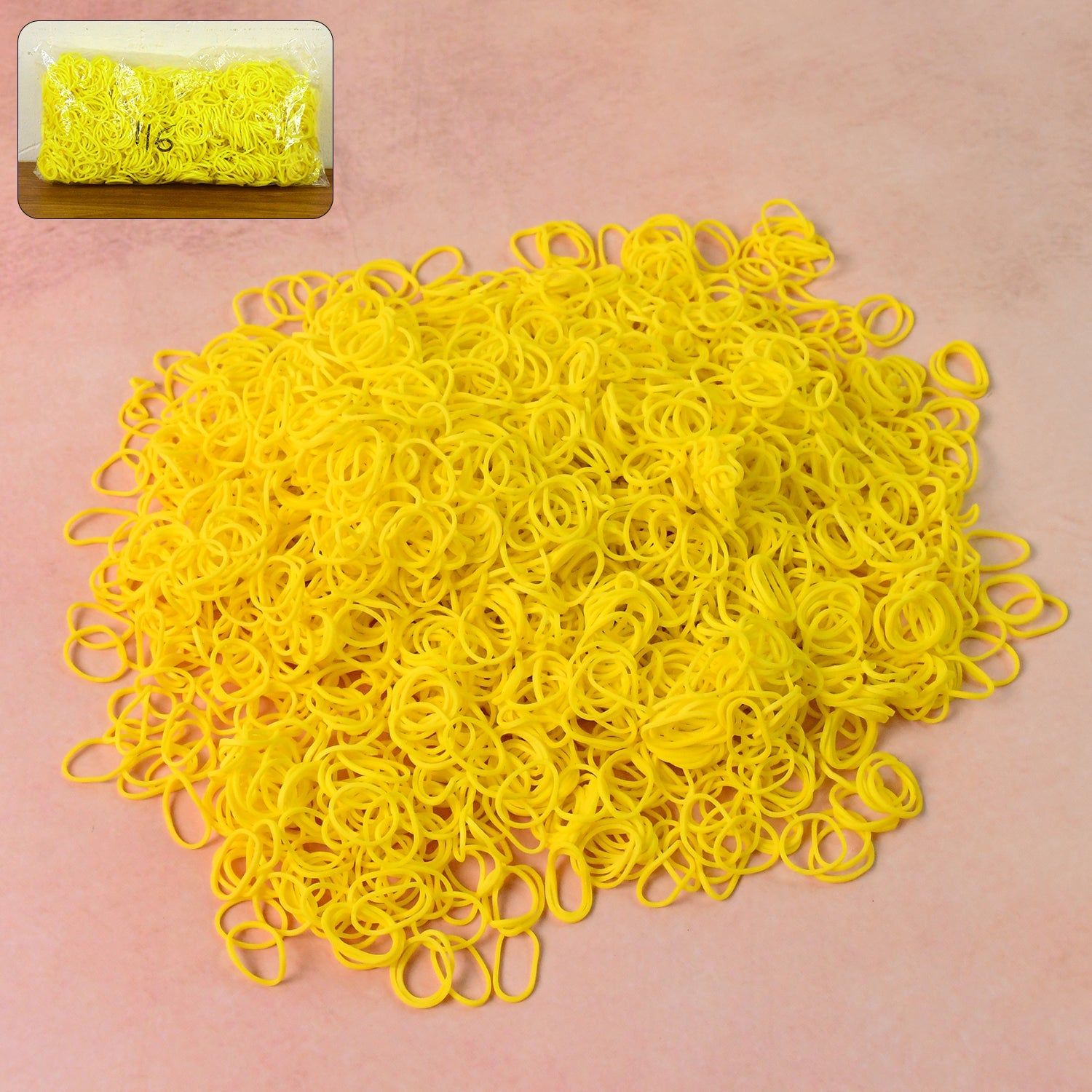 Premium Strong Elastic Rubber Bands – Multipurpose Bands (Approx. 125 to 140 gm Pack)