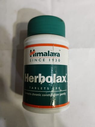 Himalaya Herbolax Tablets 100 Corrects chronic constipation gently 