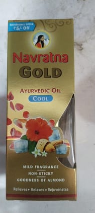 Navratna Gold Ayurvedic cool oil 