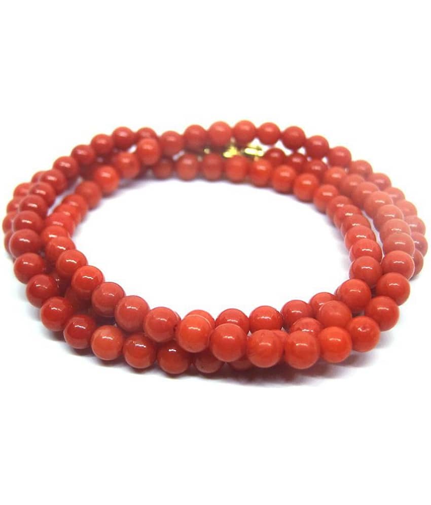 Red Coral (Moonga) Mala or Rosary