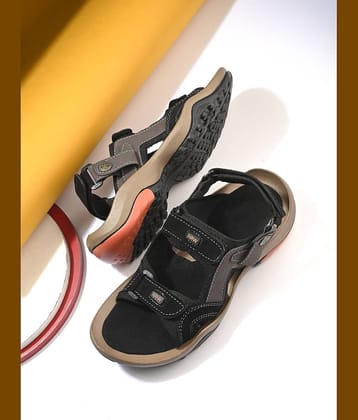 Bucik - Black Men's Floater Sandals
