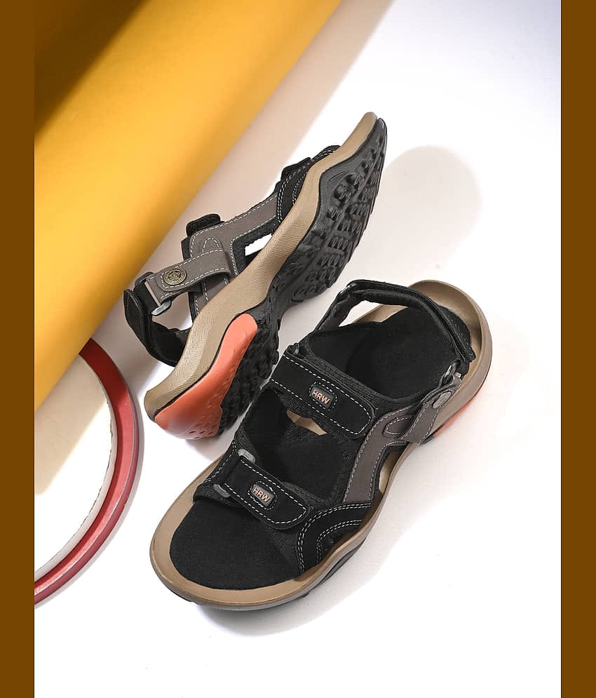 Bucik - Black Men's Floater Sandals