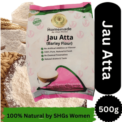 Jau (Barley) Atta, 100% Natural Homemade 500g