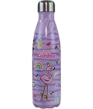 SmilyKiddos - Purple 600 mL Water Bottle ( Set of 1 )