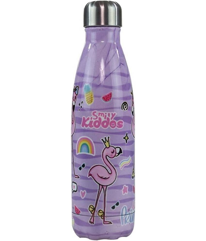 SmilyKiddos - Purple 600 mL Water Bottle ( Set of 1 )
