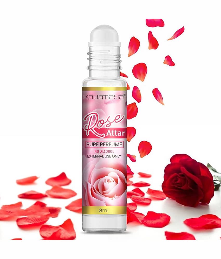 Rose Attar Perfume for Unisex - Pure, Natural Undiluted | Floral Attar