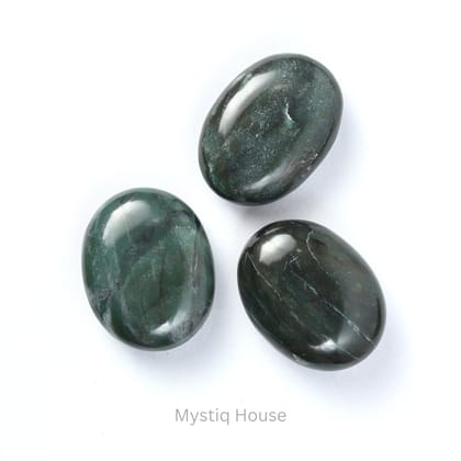 Green Jade Palm Stone-Approx 70-100 gms
