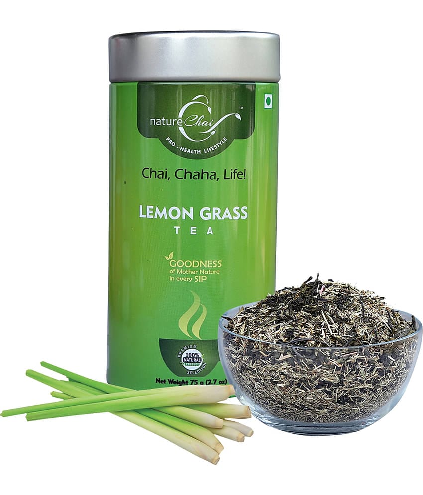 nature Chai Darjeeling Tea Loose Leaf Lemon Grass 75 gm