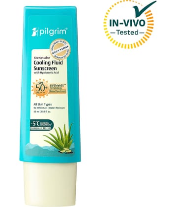 PILGRIM SPF 50 Sunscreen Cream For All Skin Type ( Pack of 1 )