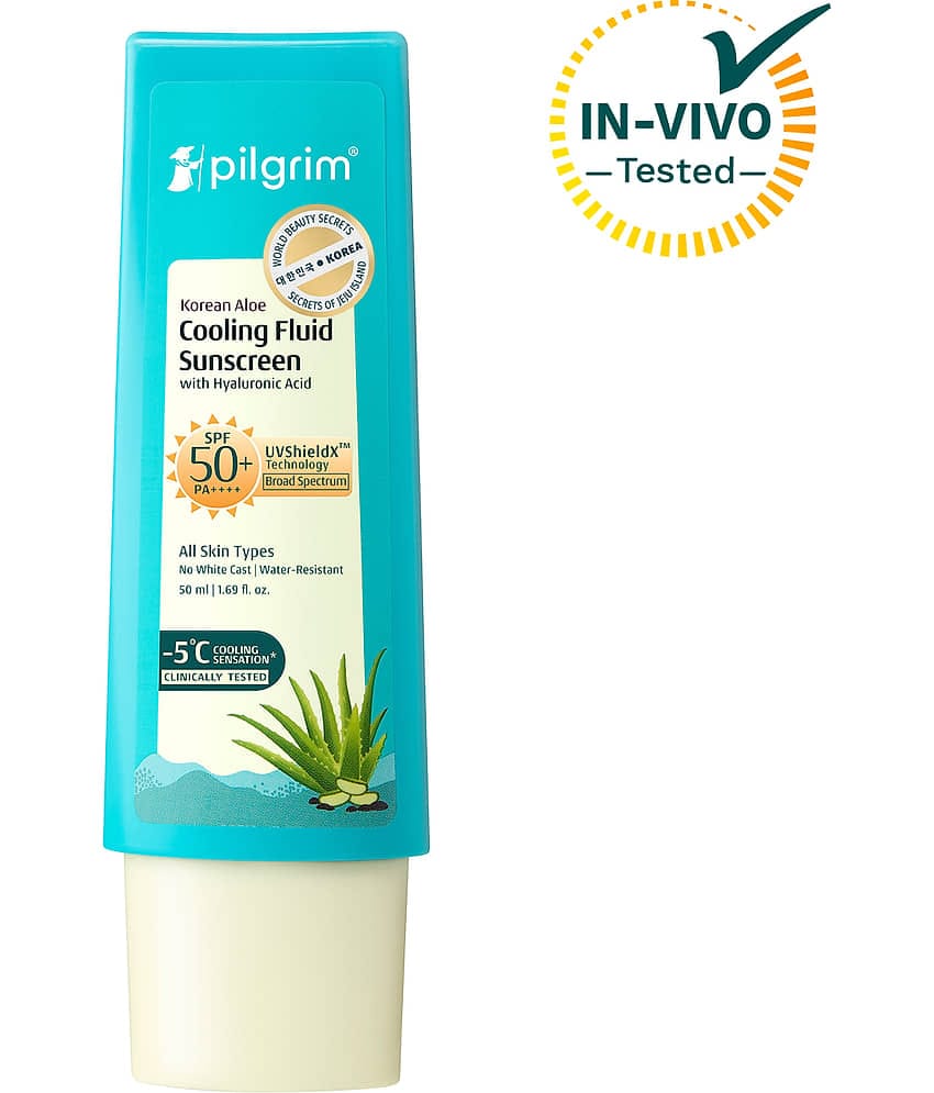 PILGRIM SPF 50 Sunscreen Cream For All Skin Type ( Pack of 1 )