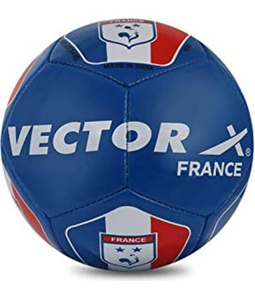 Vector X France MS Stitch Blue Football Size- 5