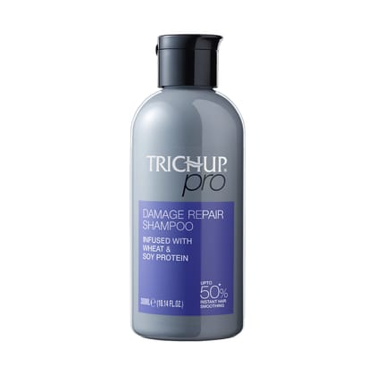 Trichup Pro Damage Repair Shampoo for Dry Frizzy Hair 300ml