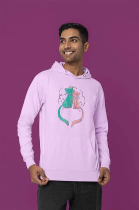 Hoodie (Men) - Cats In Love (7 Colours)
