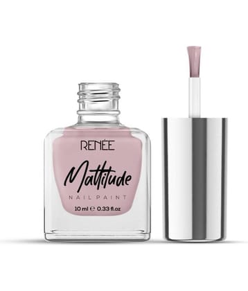 RENEE Mattitude Nail Paint - Prussian Blue 10 Ml
