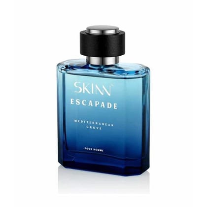 Skinn By Titan Escapade Mediterranean Grove Perfume | Perfume for Men | 100ml EDP | Long Lasting fragrance |Fresh and Citrus Fragrance for Men
