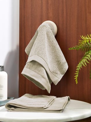 DDECOR - Ace Collection 100% Cotton Bomboo    Hand Towel |40 CM X 60 CM| - Beige