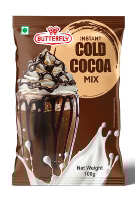Cold Cocoa (Size - Pouch Pack 100 g) by Butterfly Dessert Mixes and Bakery Needs.