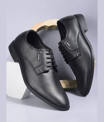 Bata Black Men's Derby Formal Shoes