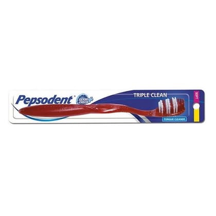 Pepsodent Toothbrush - Triple Clean Soft, 1 Pc Pepsodent Toothbrush - Triple Clean Soft, 1 Pc