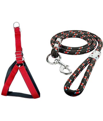Tame Love Combo Dog Harness Leash Training Leash for large breed with Strong Cast Hook (18mm)