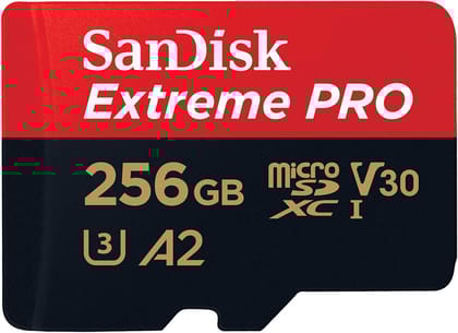 SanDisk Extreme Pro 256GB microSDXC UHS-I Memory Card