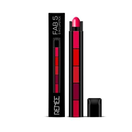 Lipstick 3gm| Black Lipstick with Pink Payoff | Long Lasting Nourishment, Enriched with Vitamin E & Jojoba Oil | Vegan & Paraben Free (Color - Multi) by Ruhi Import Store