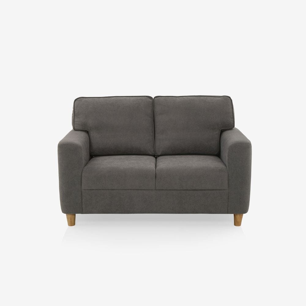 Utopia Grey Fabric 2 Seater Sofa-2 Seater