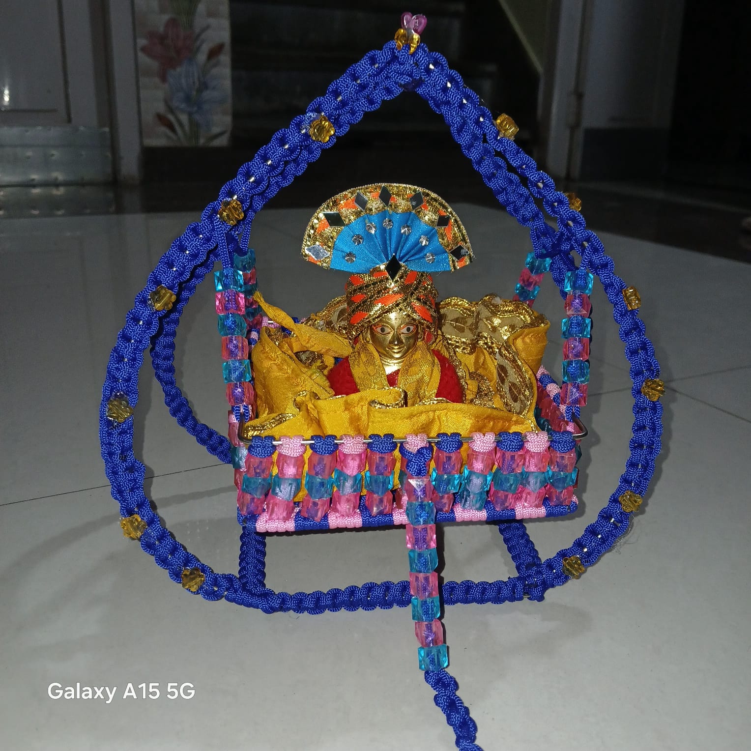 Macrame crafts  Krishna Jhula